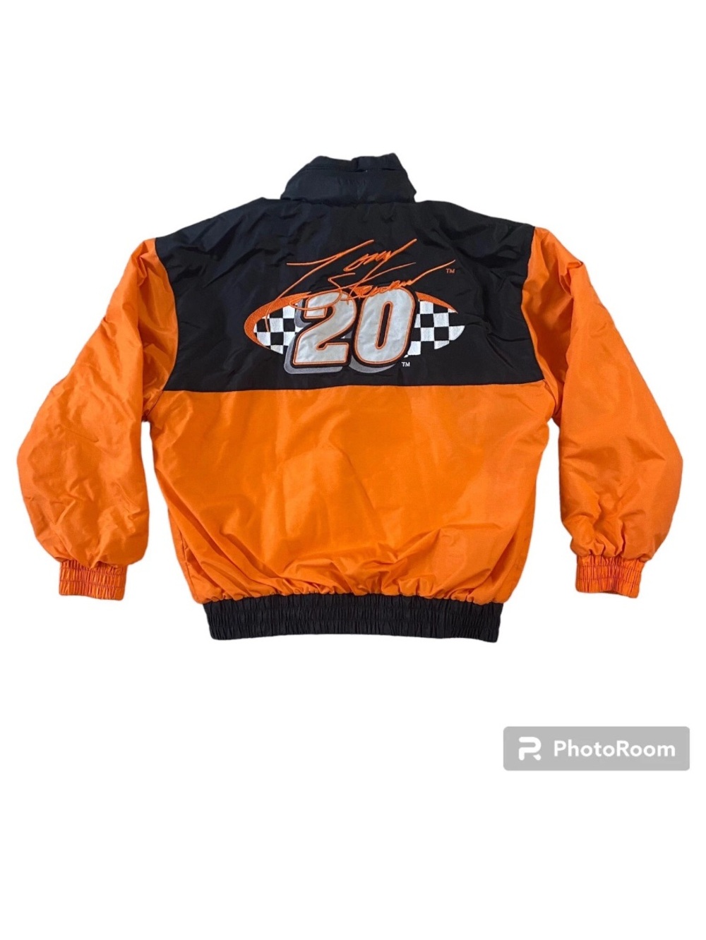 TONY STEWART NASCAR RACING COAT JACKET #20 HOME DEPOT Boys Size Large Youth Kid